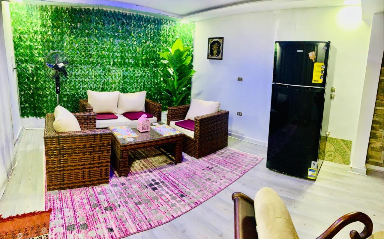Apartment With A Private Garden In New Kairo Eksteriør billede